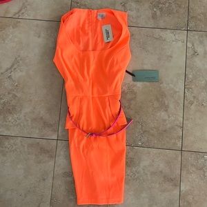 Women’s Size Small Forever Twenty-One Neon Orange Dress